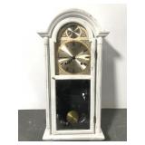 White painted 31 day wall clock repair project