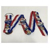 Vintage political campaign pin collection