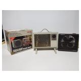 Vintage heater trio