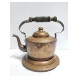 Vintage metal tea kettle