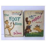 Two vintage Dr Seuss books