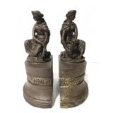 Heavy metal Greek book ends