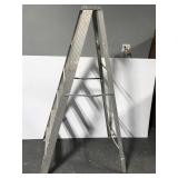 Six foot aluminum ladder