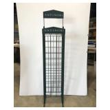 Antinori Winery tall metal wine display rack