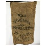 Virginia shelled peanuts sack