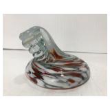 Glass art piece