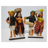 Fabric Indian dolls