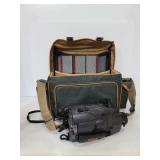 RCA camcorder with Ambico bag & extras