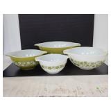 Pyrex spring blossom cinderella nesting bowls