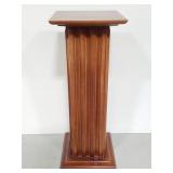 Wood pillar stand