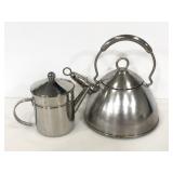 Inoxpran tea kettle and small pot
