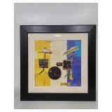Danny O framed clip art print