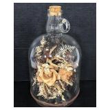 Bowl O Beauty faux plant in glass jug