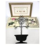 Assorted floral/ garden inspired wall decor