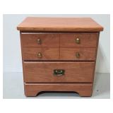 Two drawer nightstand