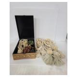 Collection of cirtain tiebacks and tassels