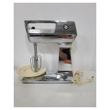 Vintage chrome Hamilton Beach mixer