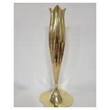 Hosley brass vase