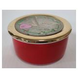 Valentine Chokin 24K gold trim trinket box