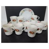 Corelle fruit design dishes