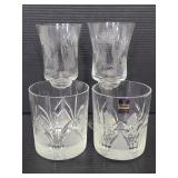 Gleneagles & Romanian crystal glasses