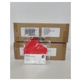 Two case of 24 red face masks #3