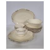 Vintage Homer Laughlin Virginia Rose dishes