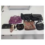 Collection vintage ladies handbags