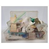 Lot of craft and sewing supplies