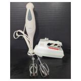 Sunbeam mixer & Oster immersion blender