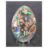 Murano Italy art glass paperweight