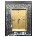 Mikasa crystal clock