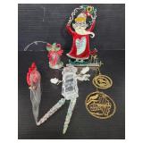 Collection of vintage Christmas ornaments