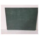 Painted green chalkboard
