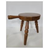 Small vintage stamped stool