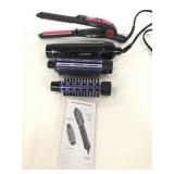 ConAir curling iron and Infinit hair straightener