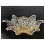 Vintage blown glass Murano bowl