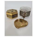 Vintage vanity containers
