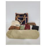 Vintage pouches, bags, and wallets