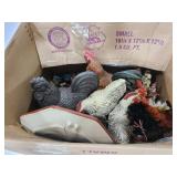 Box of roosters