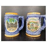Albany and Montreal steins