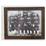 Framed vintage old Baseball team photo