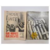 Vintage Womans rights & Jewish Holocaust books