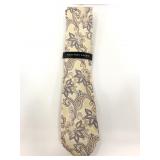 New Geoffrey Beene textured paisley silk tie