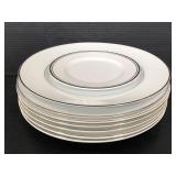 Sango & Royal Norfolk silver trimmed plates