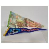 Cyprress Gardens & Seaworld pennant flags