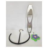 Trio of hooks and hangers