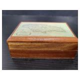 Annabella Box Co. Wood map box