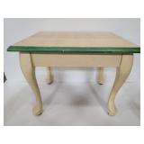 Small painted wood stool