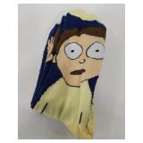 Two pairs of Rick and Morty socks